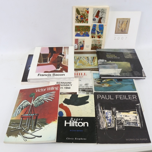 2489 - A group of Art reference books, including Winston Churchill, Ben Nicholson etc (11)