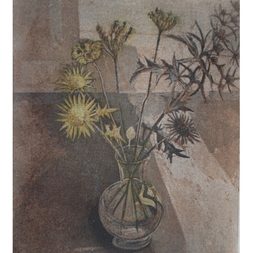 2319 - Richard Bawden, artist's proof print, small dried plants, signed in pencil, plate 6.5