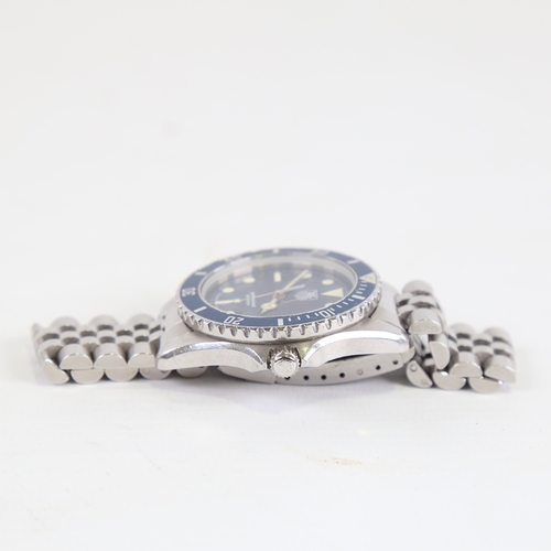 1008 - TAG HEUER - a stainless steel Professional 1000 Diver 200M quartz wristwatch, ref. 980.613B, blue di... 