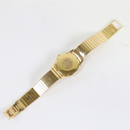 1010 - OMEGA - a Vintage 18ct gold Constellation Calendar automatic chronometer wristwatch, ref. 886, circa... 