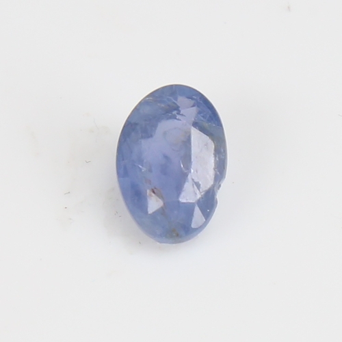 1271 - A 2.98ct unmounted oval mixed-cut sapphire, dimensions: 10.01mm x 6.91mm x 4.70mm, no indications of... 