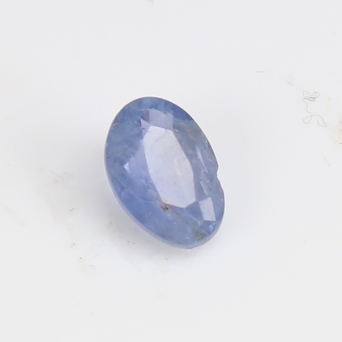 1271 - A 2.98ct unmounted oval mixed-cut sapphire, dimensions: 10.01mm x 6.91mm x 4.70mm, no indications of... 