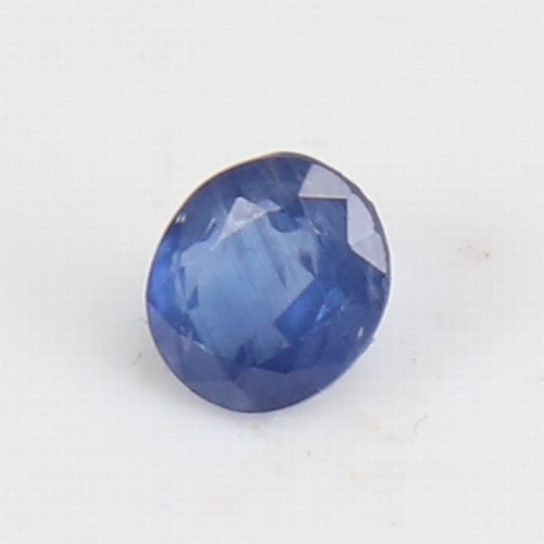 1275 - A 1.29ct unmounted oval mixed-cut Sri Lankan sapphire, dimensions: 6.75mm x 6.01mm x 3.48mm, no indi... 