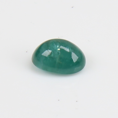 1276 - A 2.77ct unmounted oval cabochon emerald, dimensions: 10.02mm x 7.27mm x 5.44mm, 0.56g