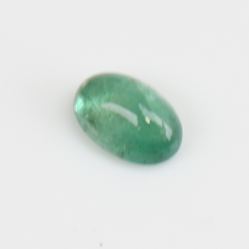 1277 - A 2.64ct unmounted oval cabochon emerald, dimensions: 10.67mm x 7.13mm x 4.85mm, 0.54g