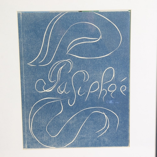 1331 - Henri Matisse, lithograph cover for Derriere Le Miroir, 15