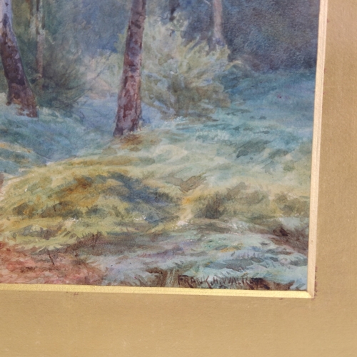 1334 - Frank H Walker, watercolour, landscape, signed, 14