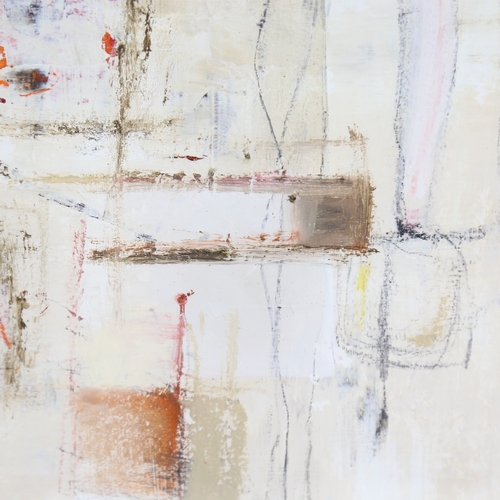 1369 - Cinzia Castellano, mixed media on paper, abstract, 17