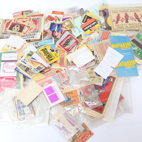 131 - A quantity of Vintage packaging labels and boxes (boxful)