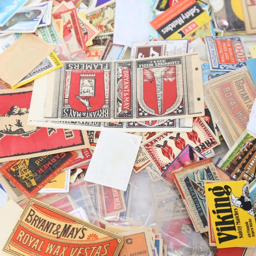 131 - A quantity of Vintage packaging labels and boxes (boxful)