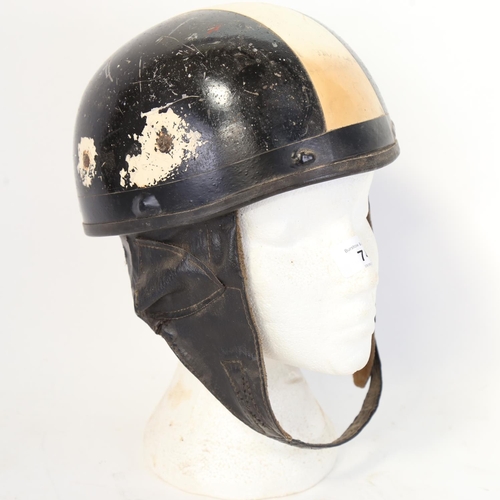 74 - A Vintage Stadium Cruiser motorbike helmet, internal dimensions 19cm x 16cm