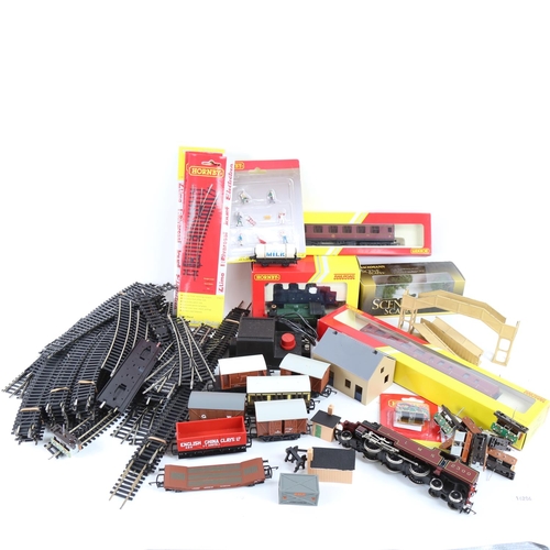 82 - HORNBY - various OO gauge scale models and accessories, including LMS 2300 locomotive, S & DJR Class... 