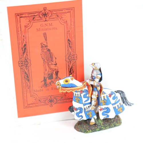 85 - GNM MINIATURES - a boxed toy model of Charles Duc De Orleans Et De Milan, model no. GNM12, height 9c... 