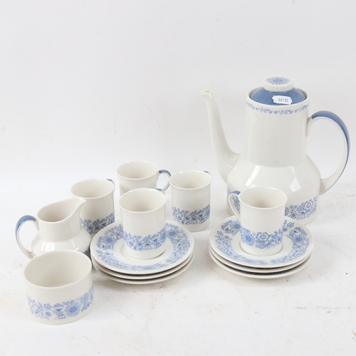 616 - A Royal Doulton Cranbourne coffee service