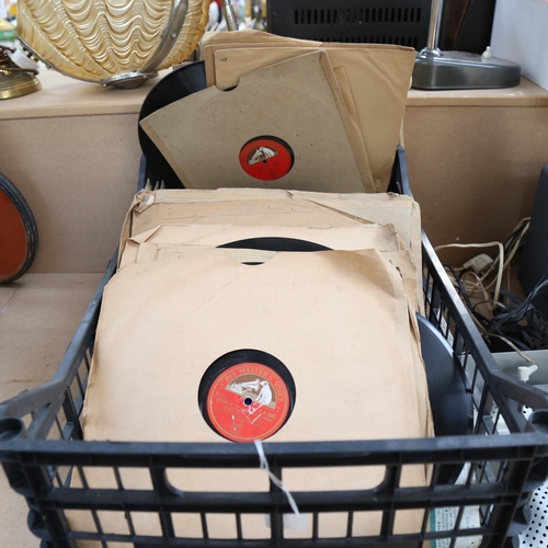 443 - A boxful of 78 and 45rpm records