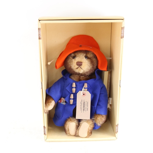 445 - A Paddington Bear by Gabrielle Designs Ltd, 1981, height 35cm, in a Steiff box