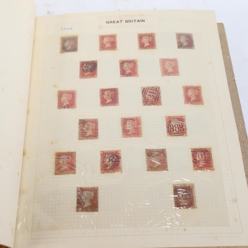 151 - An album of early GB postage stamps, including Victorian Tuppenny Blue, Penny Reds etc