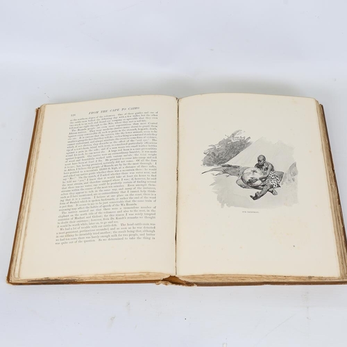 191 - Cape to Cairo by E S Grogan and A H Sharp, First Edition 1900 containing 3 maps