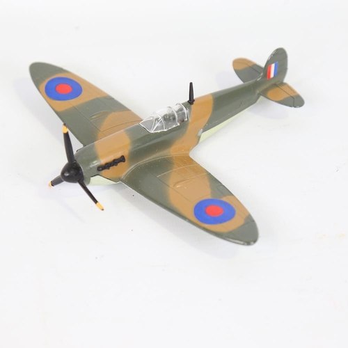 204 - Battle of Britain Dinky Toys, Spitfire Mk II, motor driven propeller, original box