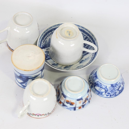 211 - A group of Chinese porcelain items (9)