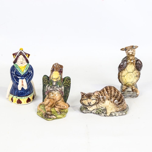 338 - 4 Beswick Alice In Wonderland Series figures, including Cheshire cat, length 9cm (4)