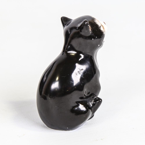 341 - Royal Doulton meowing cat, serial no. K12, height 6.5cm