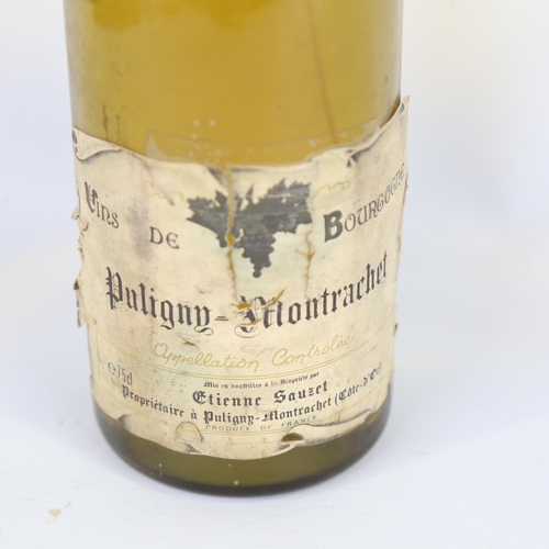 57 - A bottle of Puligny-Motrachet, Etienne Sauzet, Cotes de Beaune.