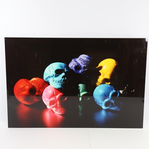 2074 - Tim Head, illfra on aluminium, still life (erasers), 1985 Edition summer no. 3/100, 30