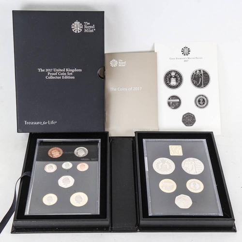 162 - 2017 UK proof coin set Collector Edition