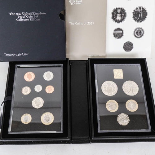 162 - 2017 UK proof coin set Collector Edition