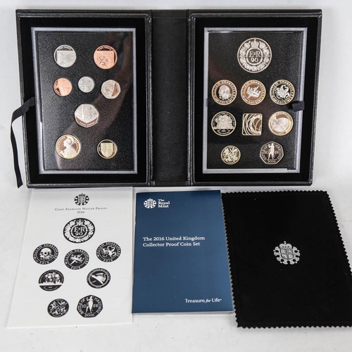 163 - 2016 UK proof coin set Collector Edition