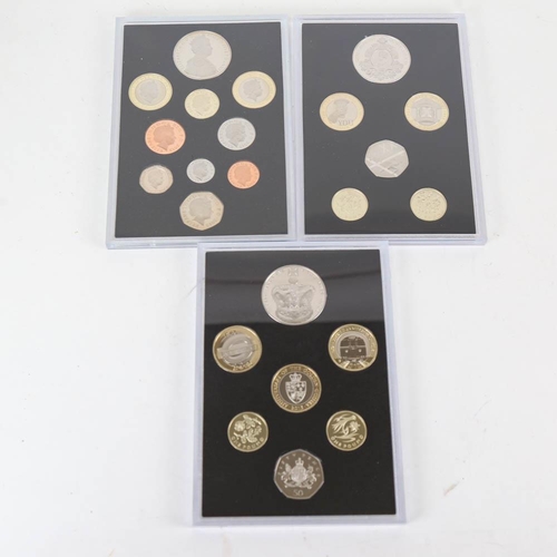 165 - 3 UK proof coin sets - 2014 Commemorative Edition, 2012 proof coin set, and 2013 Commemorative Editi... 