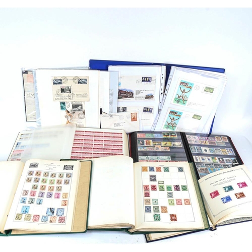 180 - World stamp albums, First Day Covers etc