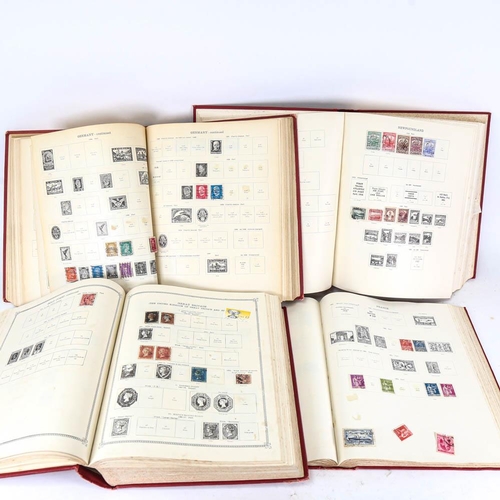 181 - 4 Ideal postage stamp albums