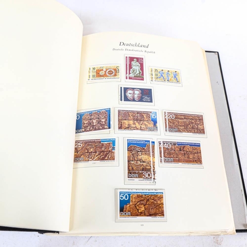 196 - East Germany stamp collection in album