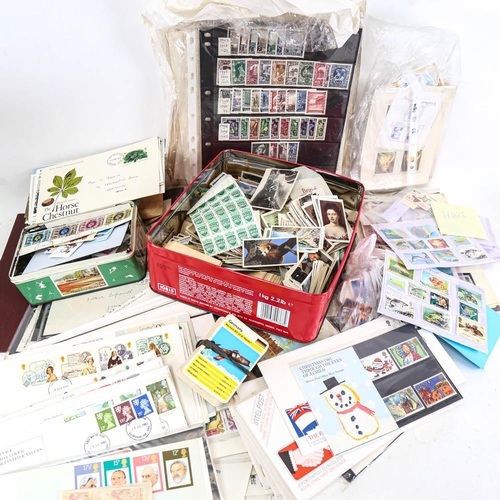 197 - A box of First Day Covers, including international