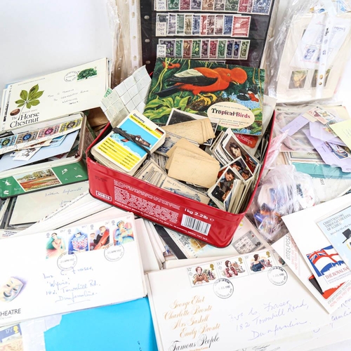 197 - A box of First Day Covers, including international