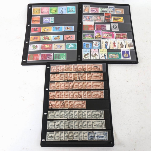 209 - POSTAGE STAMPS - Hong Kong postage stamps - 1941 - 1990s range of sets etc, virtually all unmounted ... 