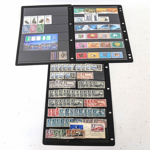 209 - POSTAGE STAMPS - Hong Kong postage stamps - 1941 - 1990s range of sets etc, virtually all unmounted ... 