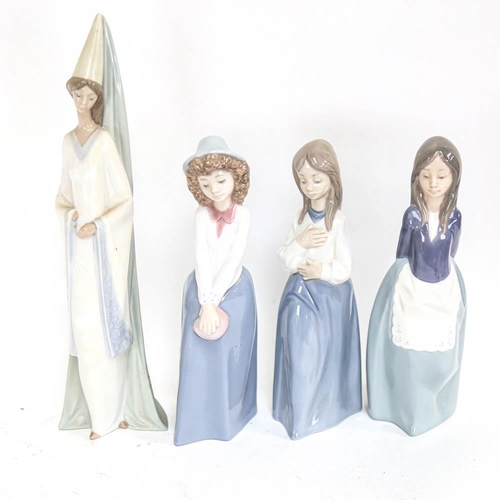 510 - 4 NAO figures, tallest 32cm