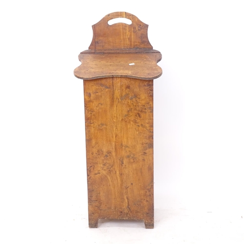 2264 - A 19th century French elm bread bin