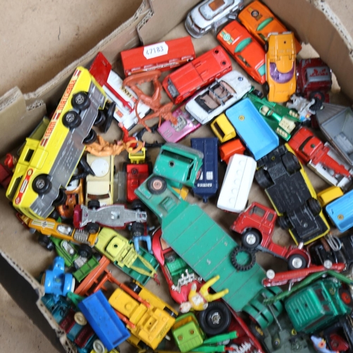 510 - A box of toy vehicles, including Lesney and Matchbox