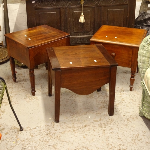 2627 - 3 19th century commodes