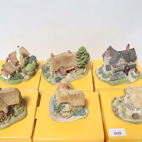 609 - 6 Lilliput Lane cottages - Junk and Disorderly, Spring Glory, Porlock Down, Meadow Sweet cottage, Su... 