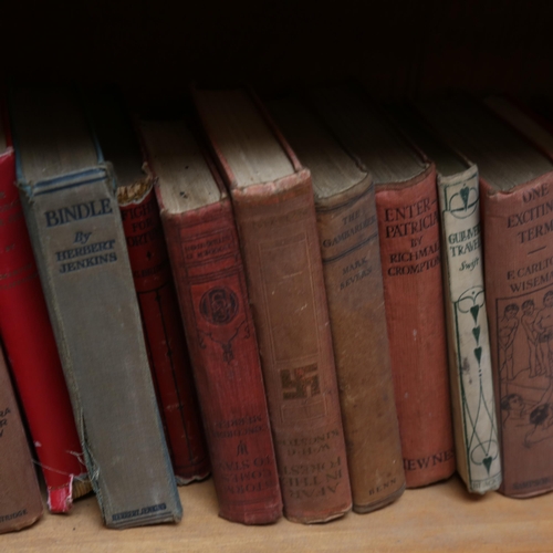 654 - A shelf of Vintage children's books