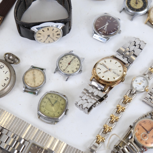 997 - Various wristwatches and pocket watches, including Jump Hour, Smiths Empire, Oris etc