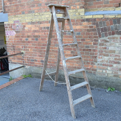 2549 - Vintage step ladder