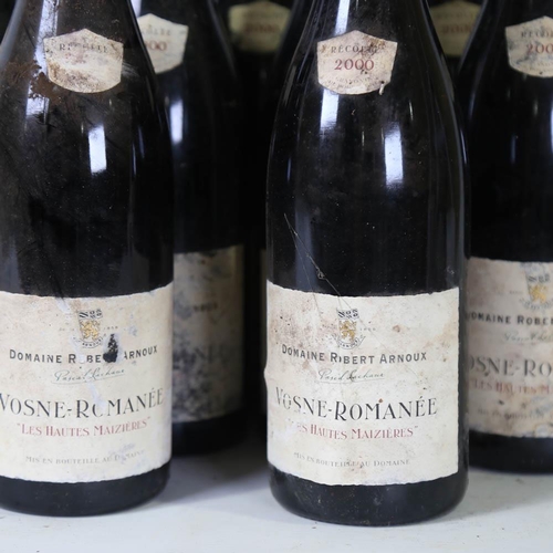 1025 - 11 bottles Vosne-Romanee, 2000, Les Hautes Maizieres, Domaine Robert Arnoux, Burgundy