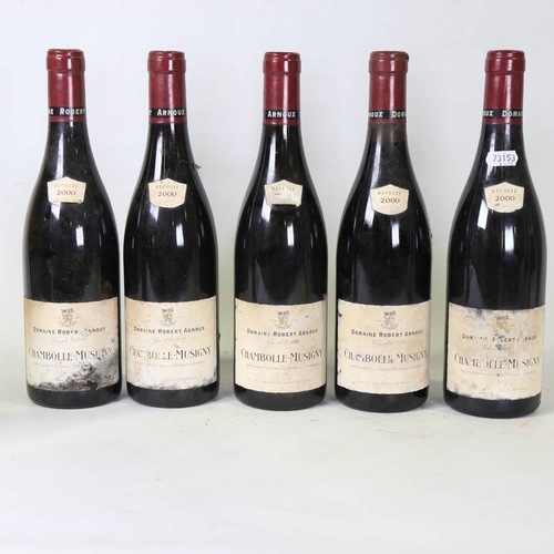 1029 - 6 bottles of Burgundy wine, 5 Chambolle-Musigny 2000 Domaine Robert Arnoux, 1 Chorey-Les-Beaune 2005... 