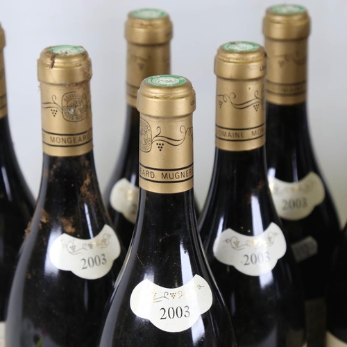 1031 - 11 bottles of Echezeaux Grand Cru 2003, Domaine Mongeard-Mugneret, Cote-D'Or, Burgundy